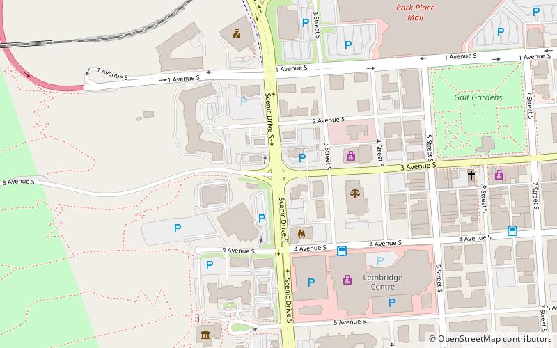 Galt Museum & Archives location map