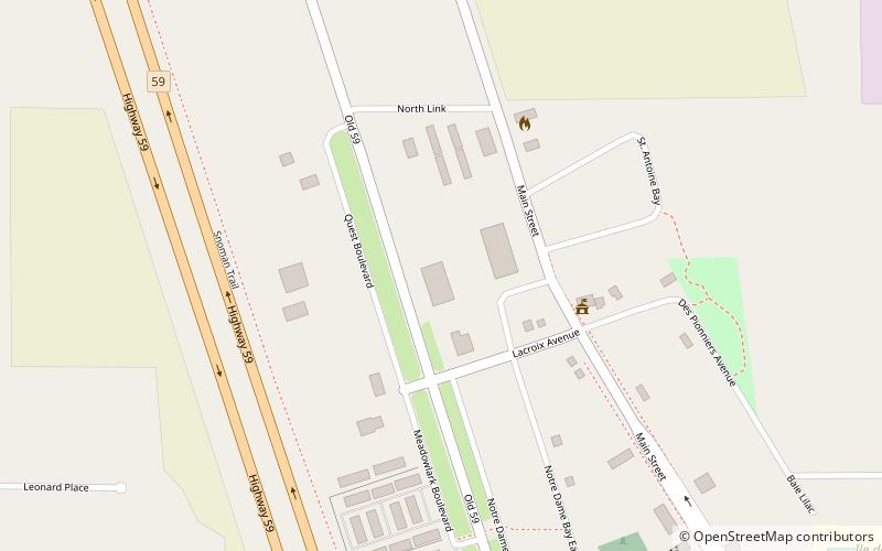 TransCanada Centre location map