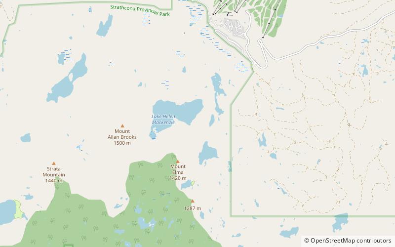 lake helen mackenzie location map