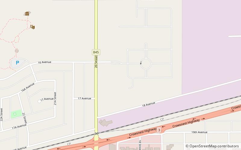 Coaldale location map