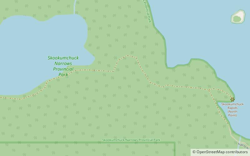 Park Prowincjonalny Skookumchuck Narrows location map