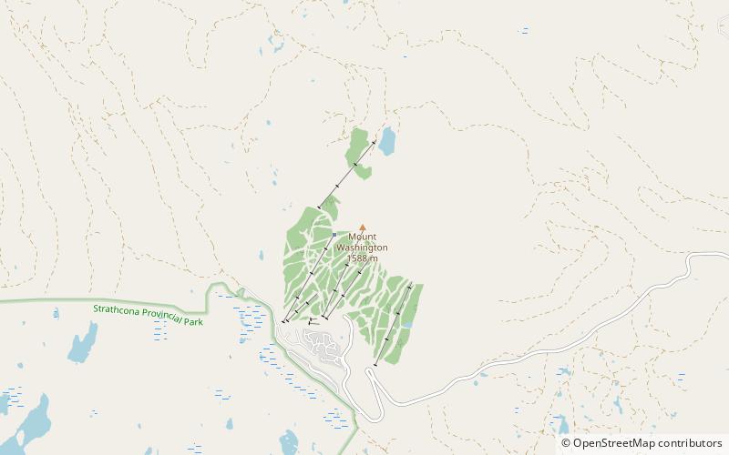 Mont Washington location map