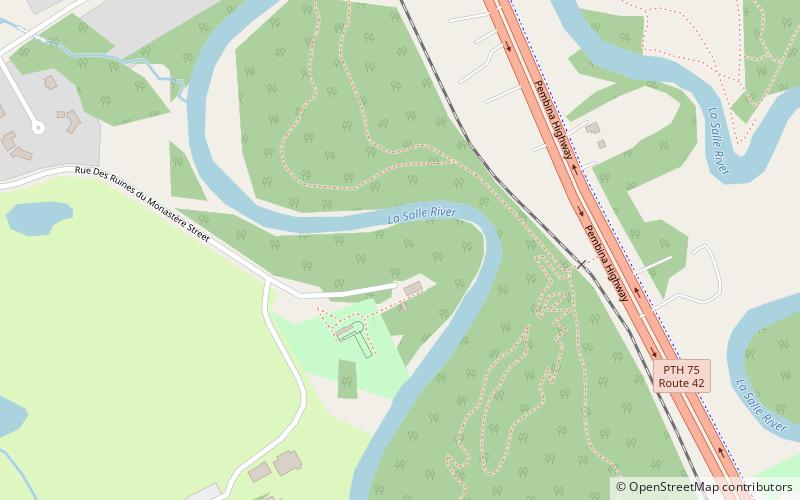 Parc provincial du Monastère-des-Trappistes location map