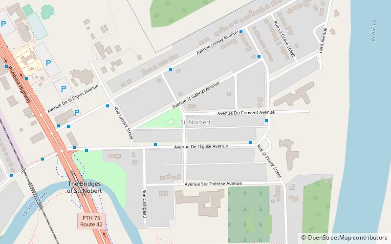 St. Norbert location map