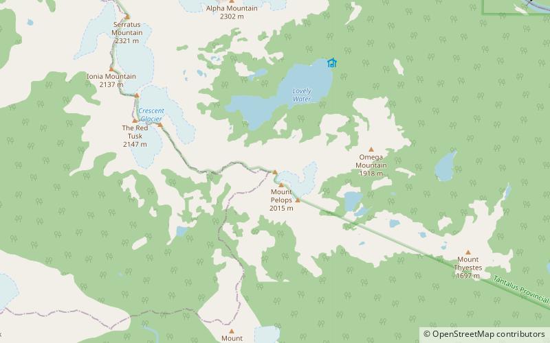 Mount Niobe location map