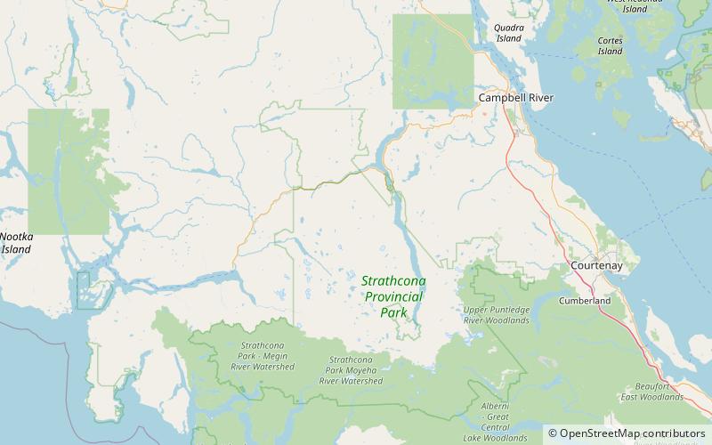 mount haig brown park prowincjonalny strathcona location map