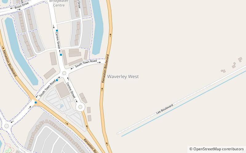 Waverley West location map