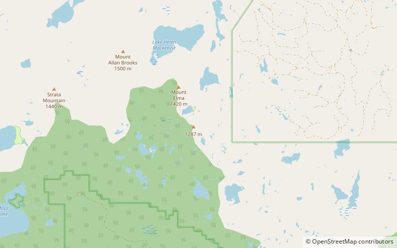 croteau lake location map