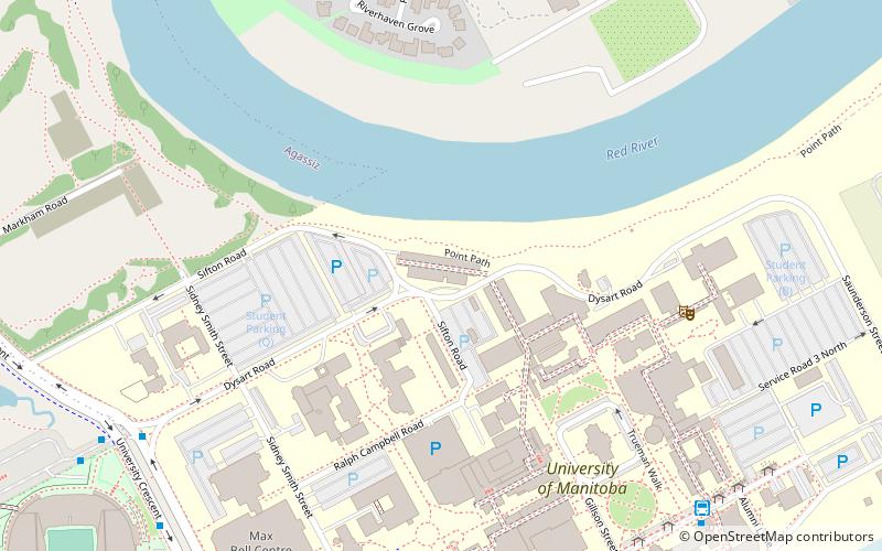 Robert B. Ferguson Museum of Mineralogy location map