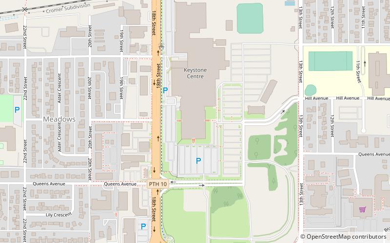 Keystone Centre location map