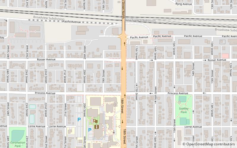 Daly House Museum location map