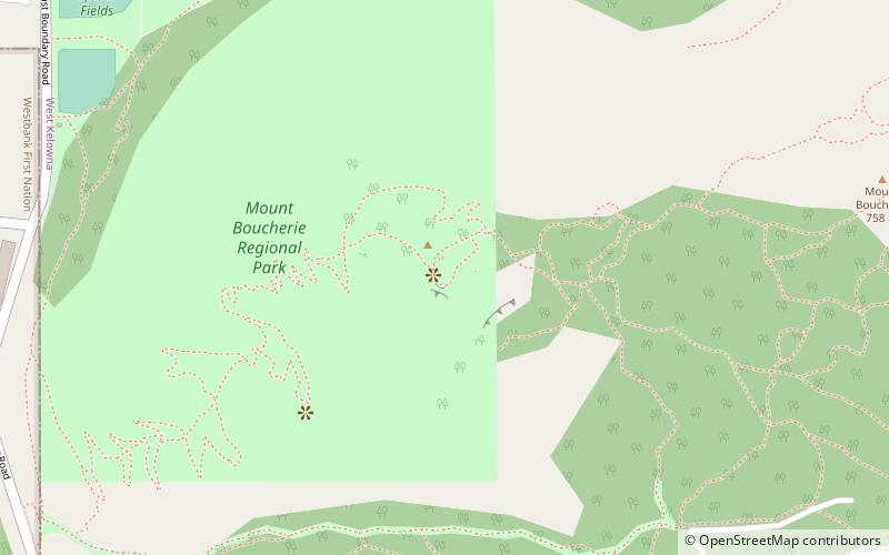 mount nkwala west kelowna location map