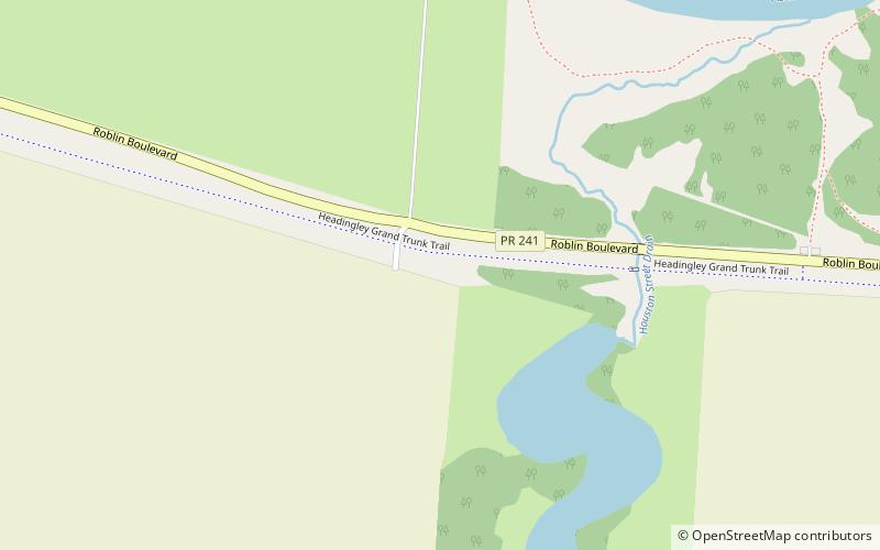 Parc provincial Beaudry location map