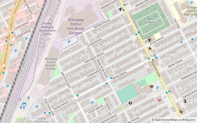 Nassau Street location map