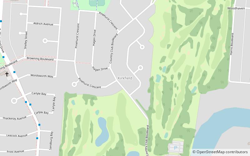 kirkfield park winnipeg location map