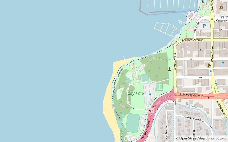 park wodny kelowna wibit location map