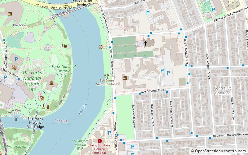 Le Musée de Saint-Boniface Museum location map