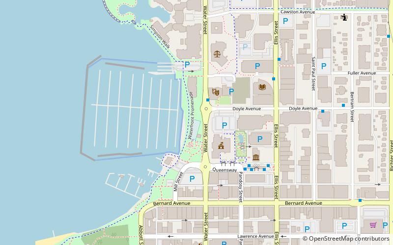 stuart park kelowna location map