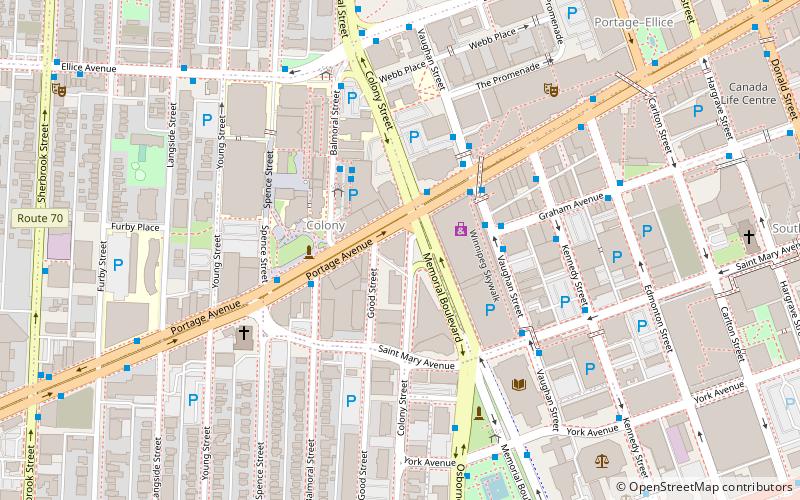 Plug In Institute of Contemporary Art location map