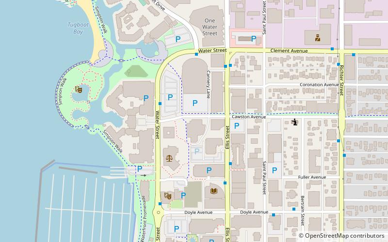 rotary centre for the arts kelowna location map