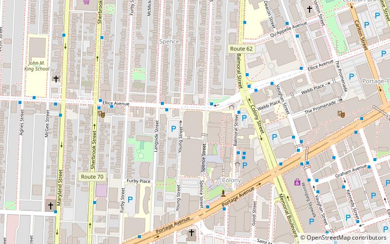 Duckworth Centre location map