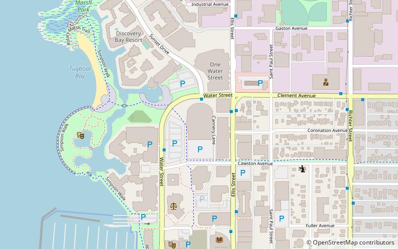 Prospera Place location map