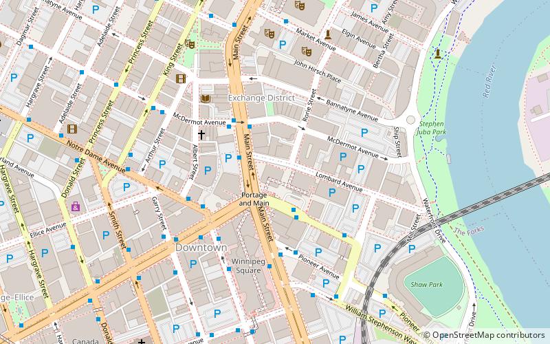 Richardson Building location map