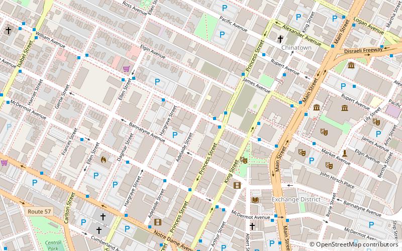 Cre8ery gallery & studio location map