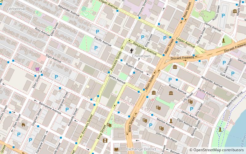 Winnipeg Chinese Cultural and Community Centre location map