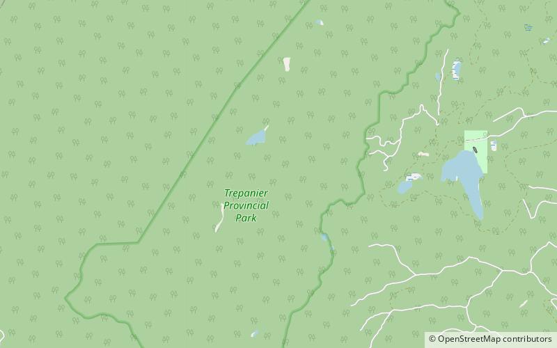 Trepanier Provincial Park location map