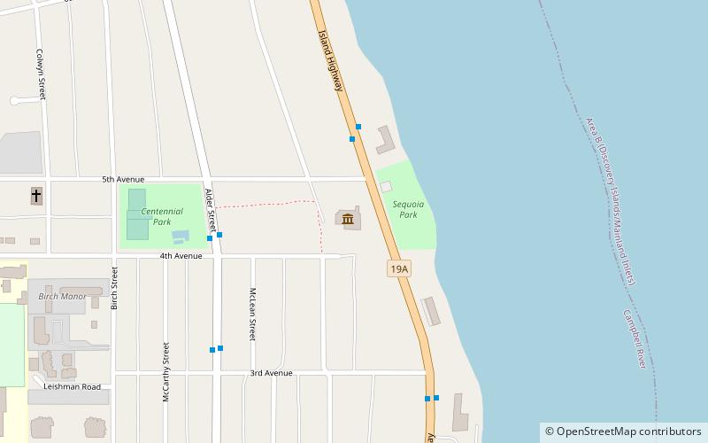 The Museum at Campbell River location map