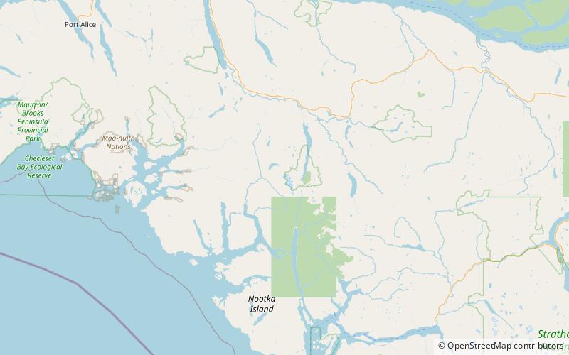 haihte range woss lake provincial park location map