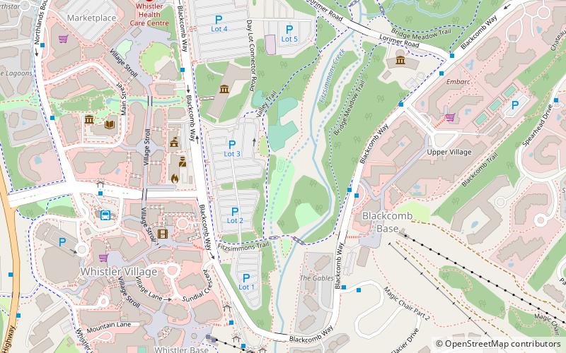 bike park whistler location map