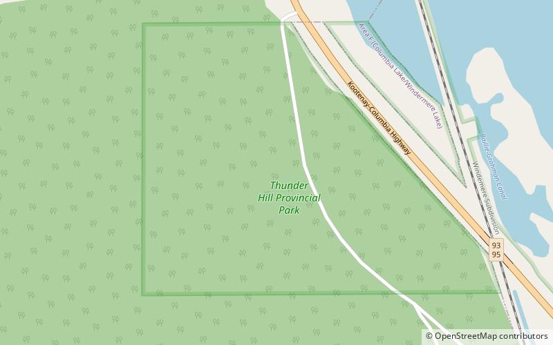 Park Prowincjonalny Thunder Hill location map