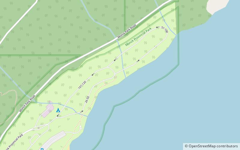 nicola lake location map