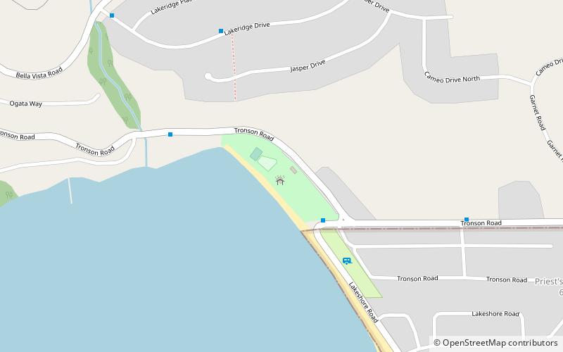 kin beach vernon location map