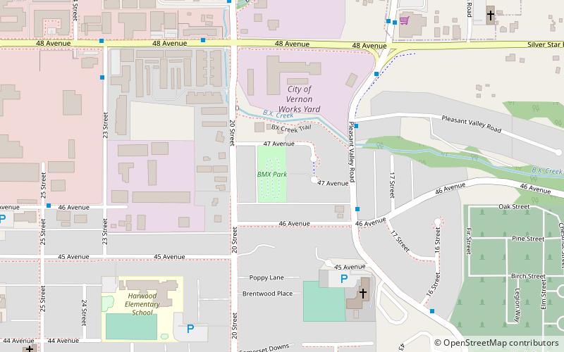 bmx park vernon location map