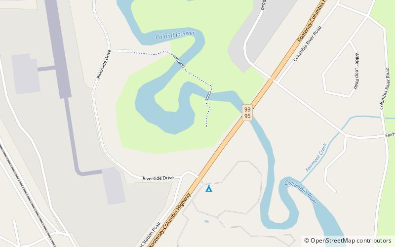 Fairmont Bridge location map