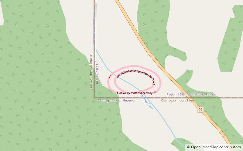 sunvalley speedway location map