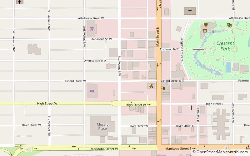 Land Titles Building location map