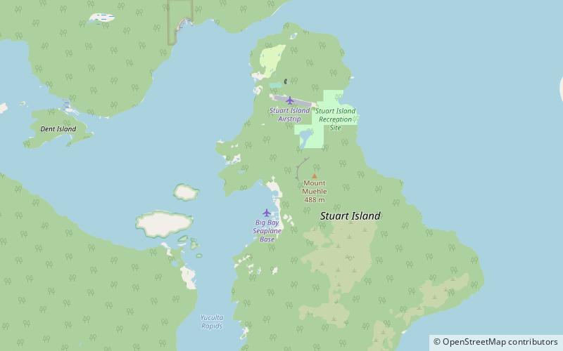 Stuart Island location map