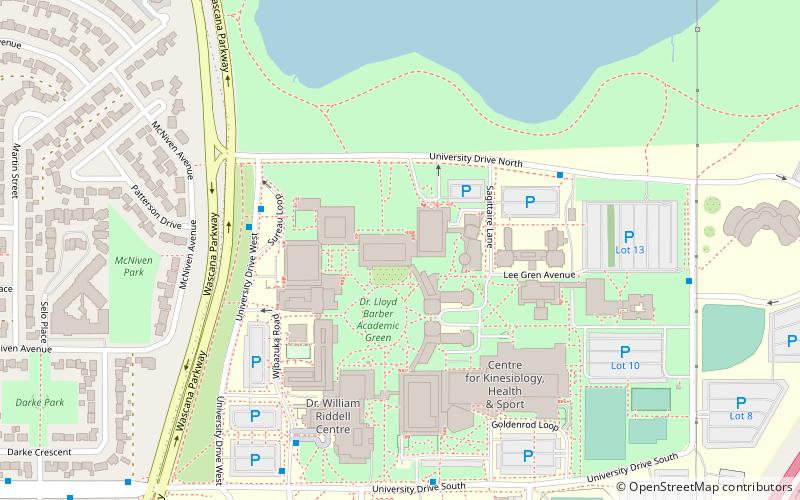 Dr. John Archer Library location map