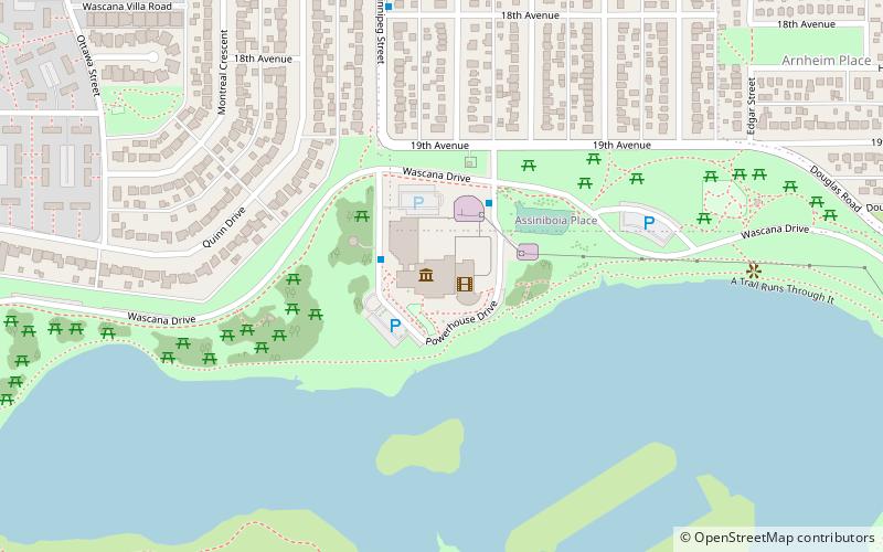 Saskatchewan Science Centre location map