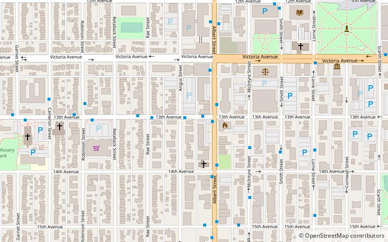 Artesian location map