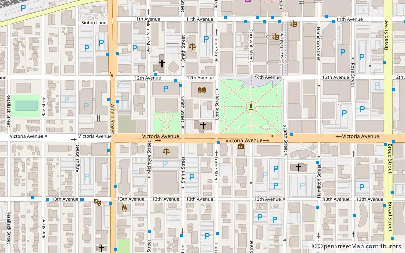 Knox-Metropolitan United Church location map