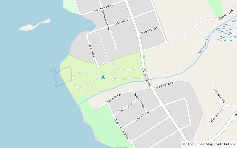 Lac Windermere location map