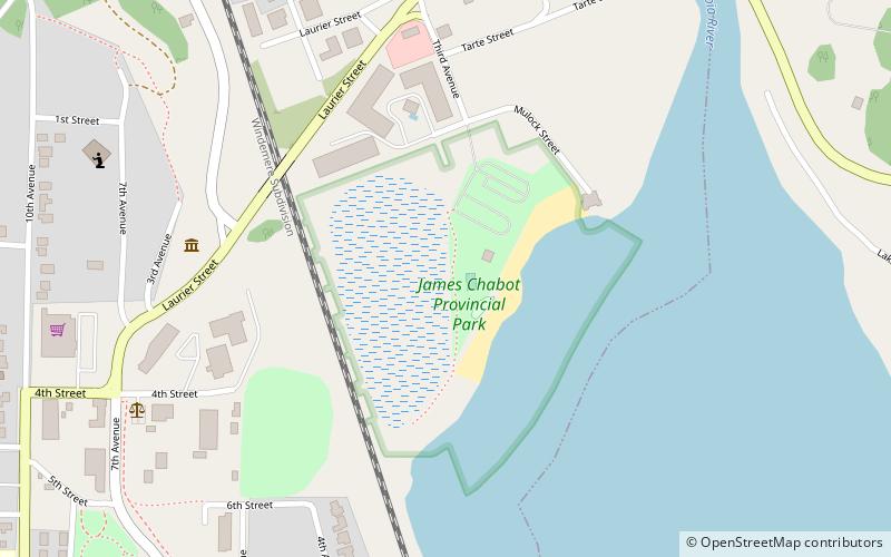 park prowincjonalny james chabot invermere location map