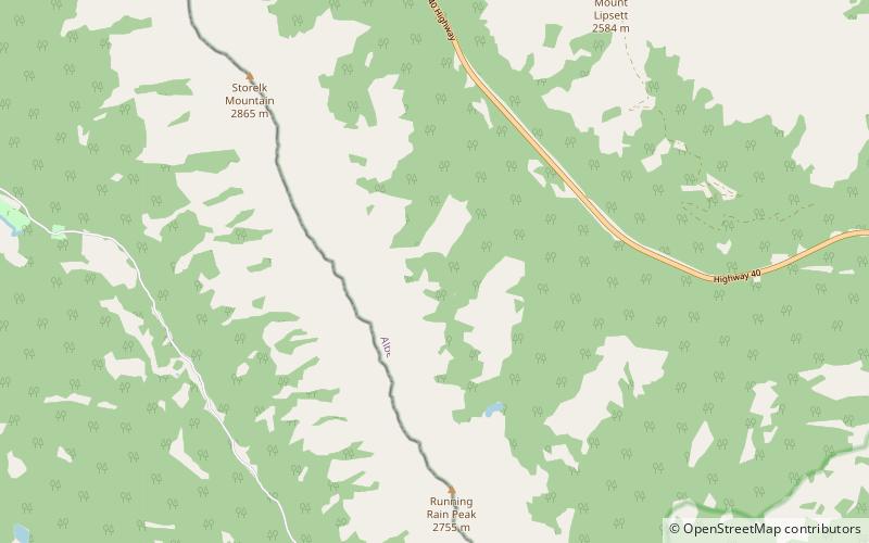 Elk Range location map