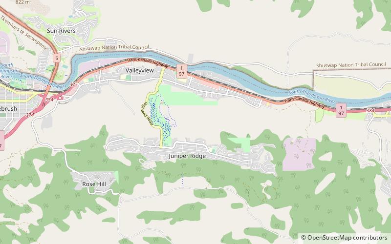 Juniper Ridge location map