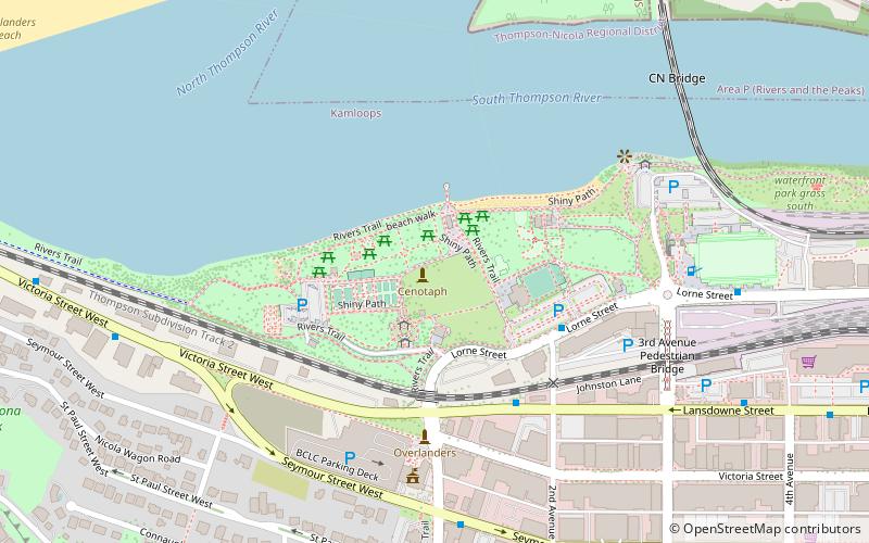Riverside Park location map